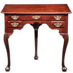 Early George III Period Mahogany Low Boy 5