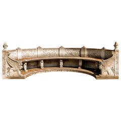 Late 20th Century Stone Concave Seat 3