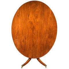 George III Period Oval Dining Table George III Period Oval Dining Table