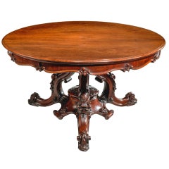 Victorian Period Mahogany Centre Table