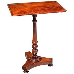 Regency Period Mahogany Tilt-Top Table