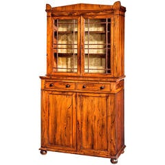 Regency Period Rosewood Bookcase