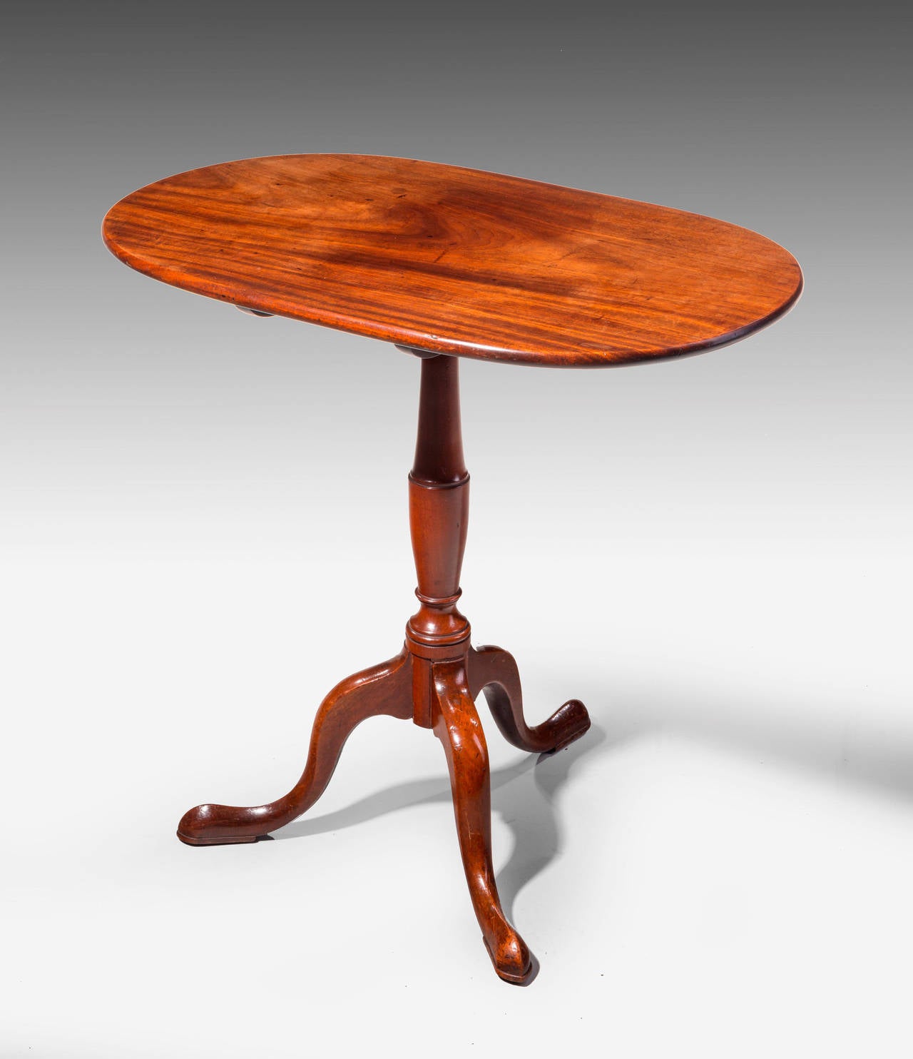III Period Mahogany Tilt Top Table at 1stDibs