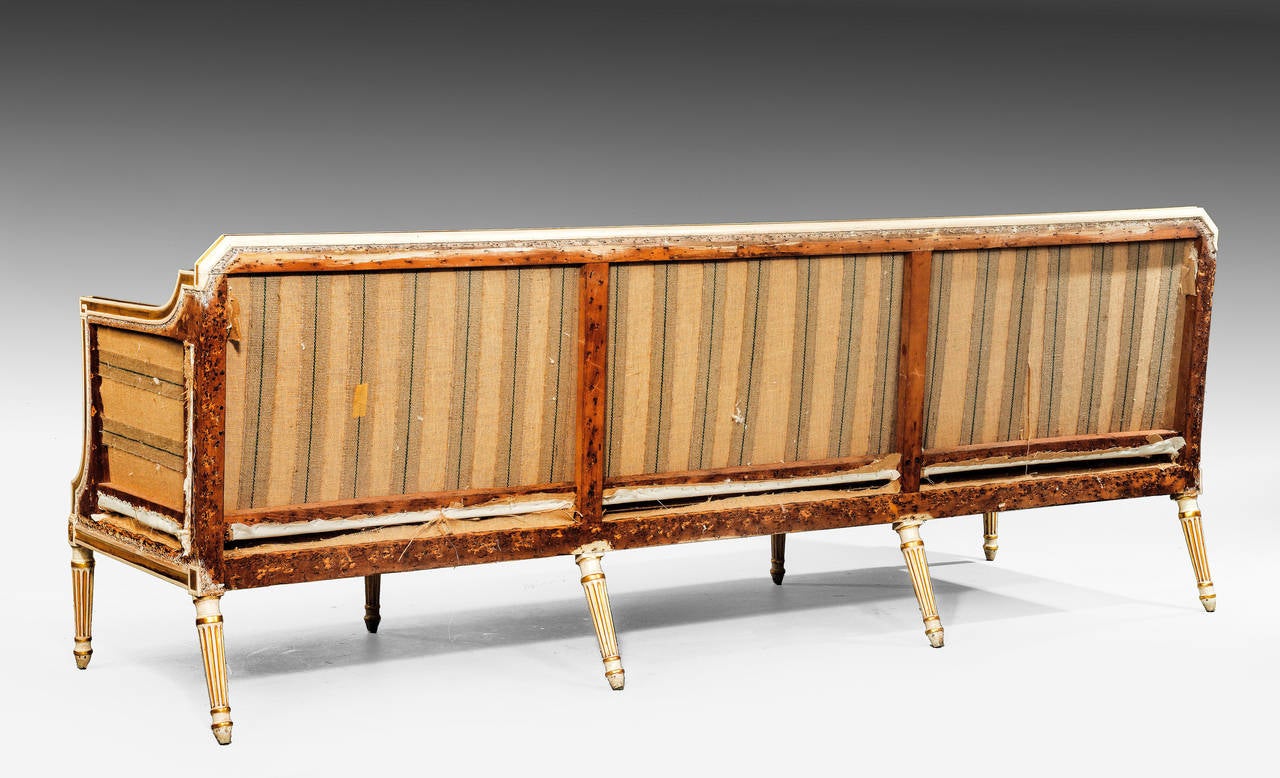 Paketvergoldetes Sofa aus der Zeit von George III (Holz)