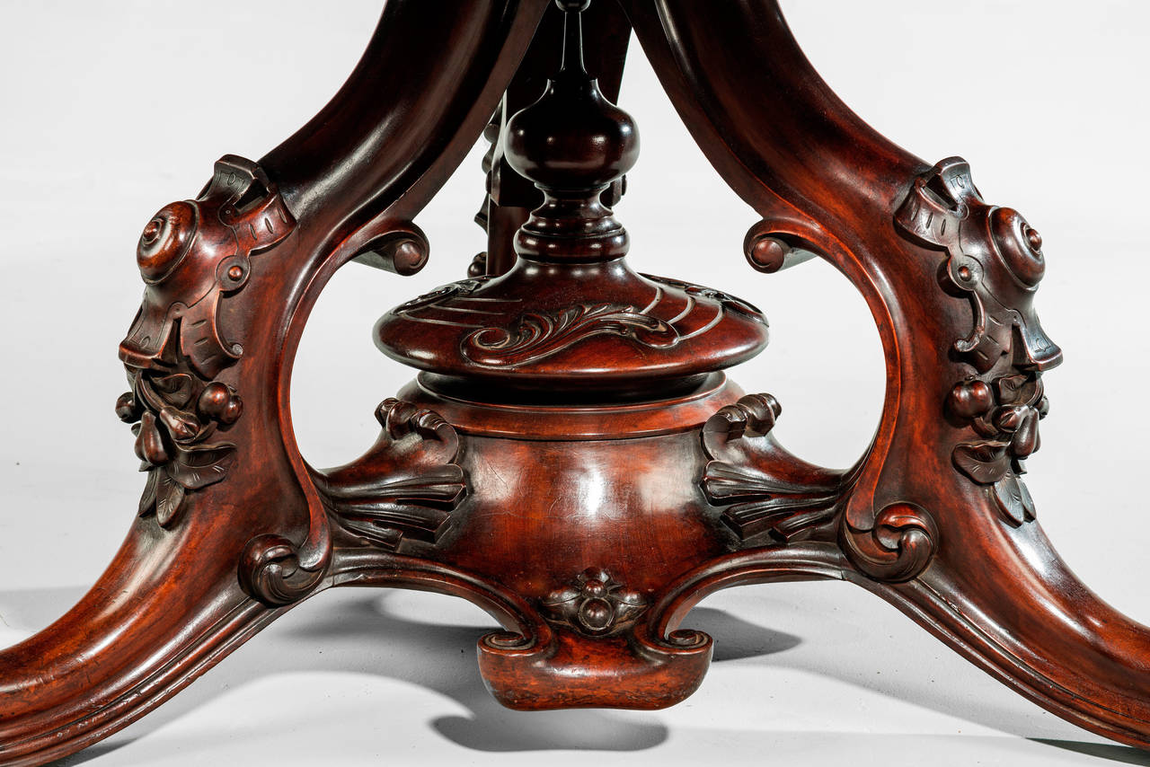 Victorian Period Mahogany Centre Table 1