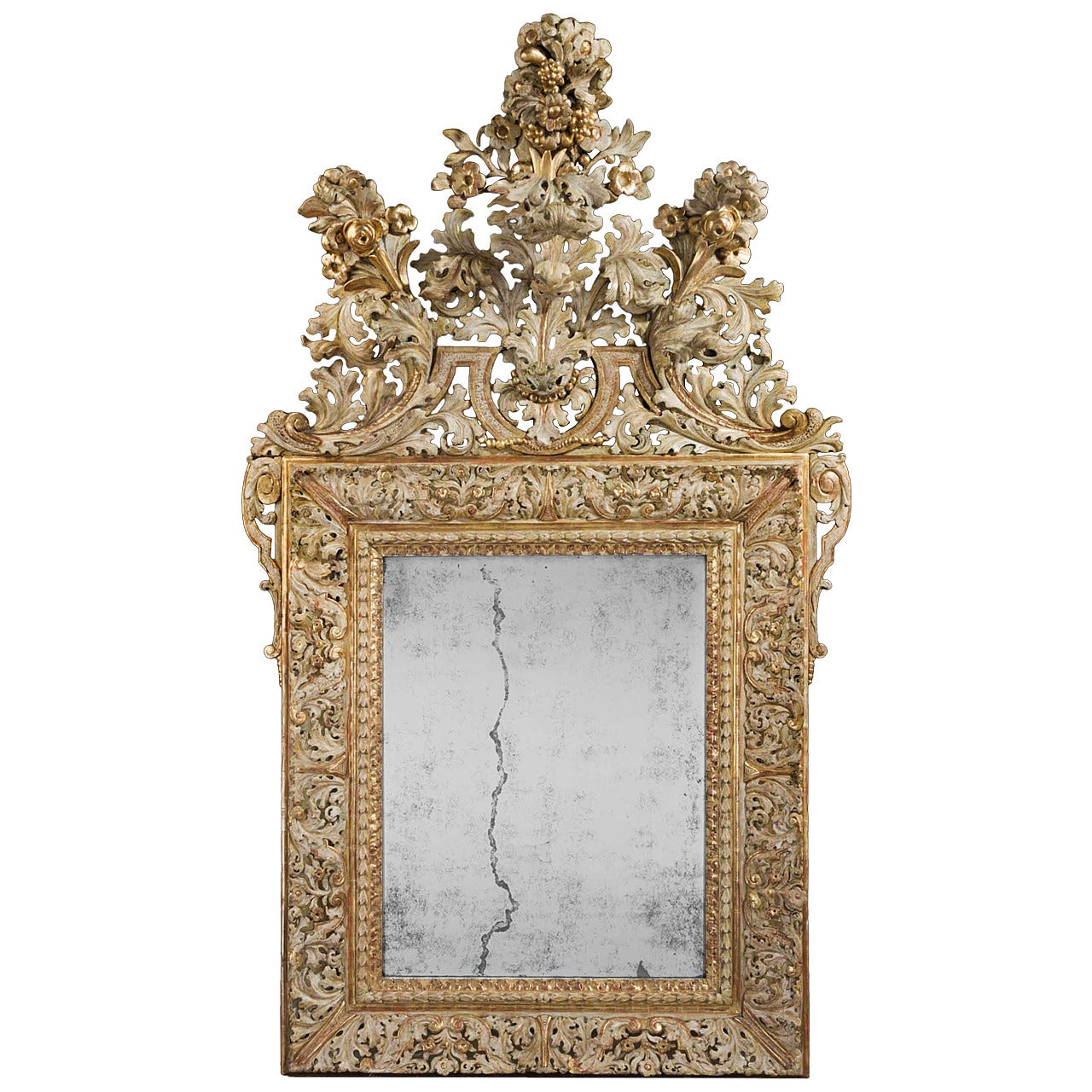 Early 18th Century Swedish Mirror