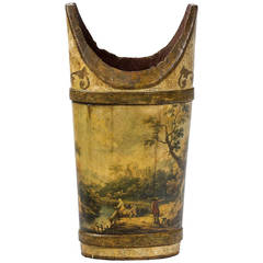 19th Century Italian Oval Timber Container 10