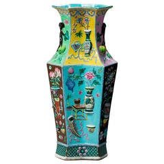 19th Century Canton Porcelain Vase