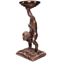 19th Century Italian Bronze Figure of an Acrobat