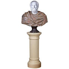 Bust of a Gentleman on a Plinth 1