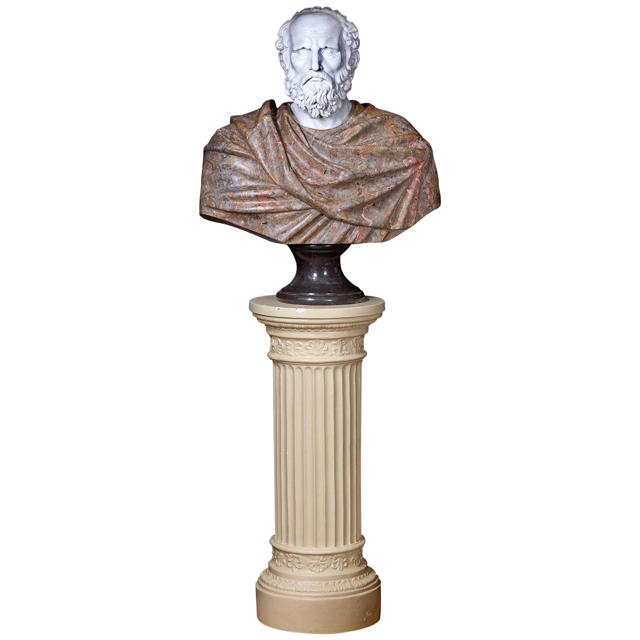Bust of a Gentleman on a Plinth
