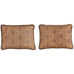 Antique Cushions: Late 19th Century, Silk. Ottoman