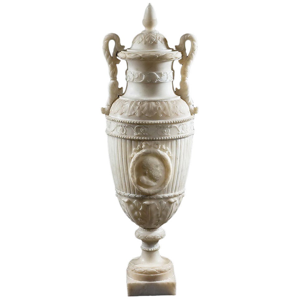 19th Century Alabaster Vase