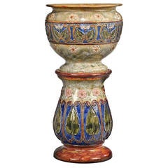 Royal Dolton Large Jardinière on Stand