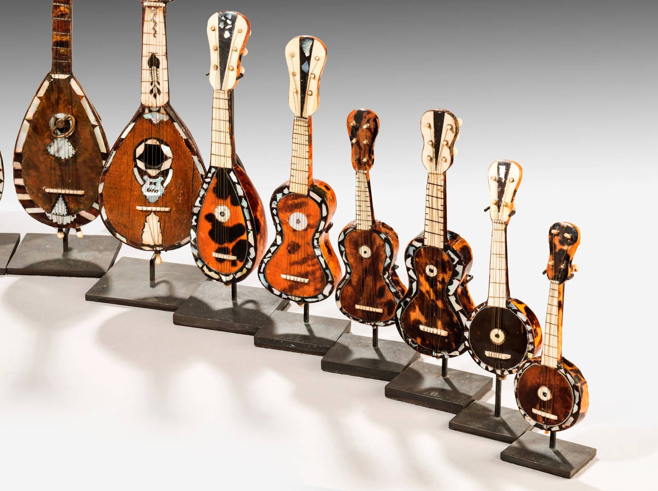 Bone Collection of 19th Century Miniature Instruments