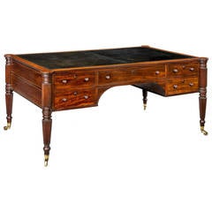 A Regency Period Writing Table By Gillows