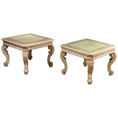 Pair of Early 20th Century Low Occasional Tables