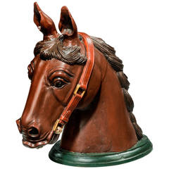 Early 20th Century Horse Head Mount 11