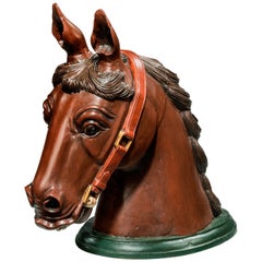 Early 20th Century Horse Head Mount