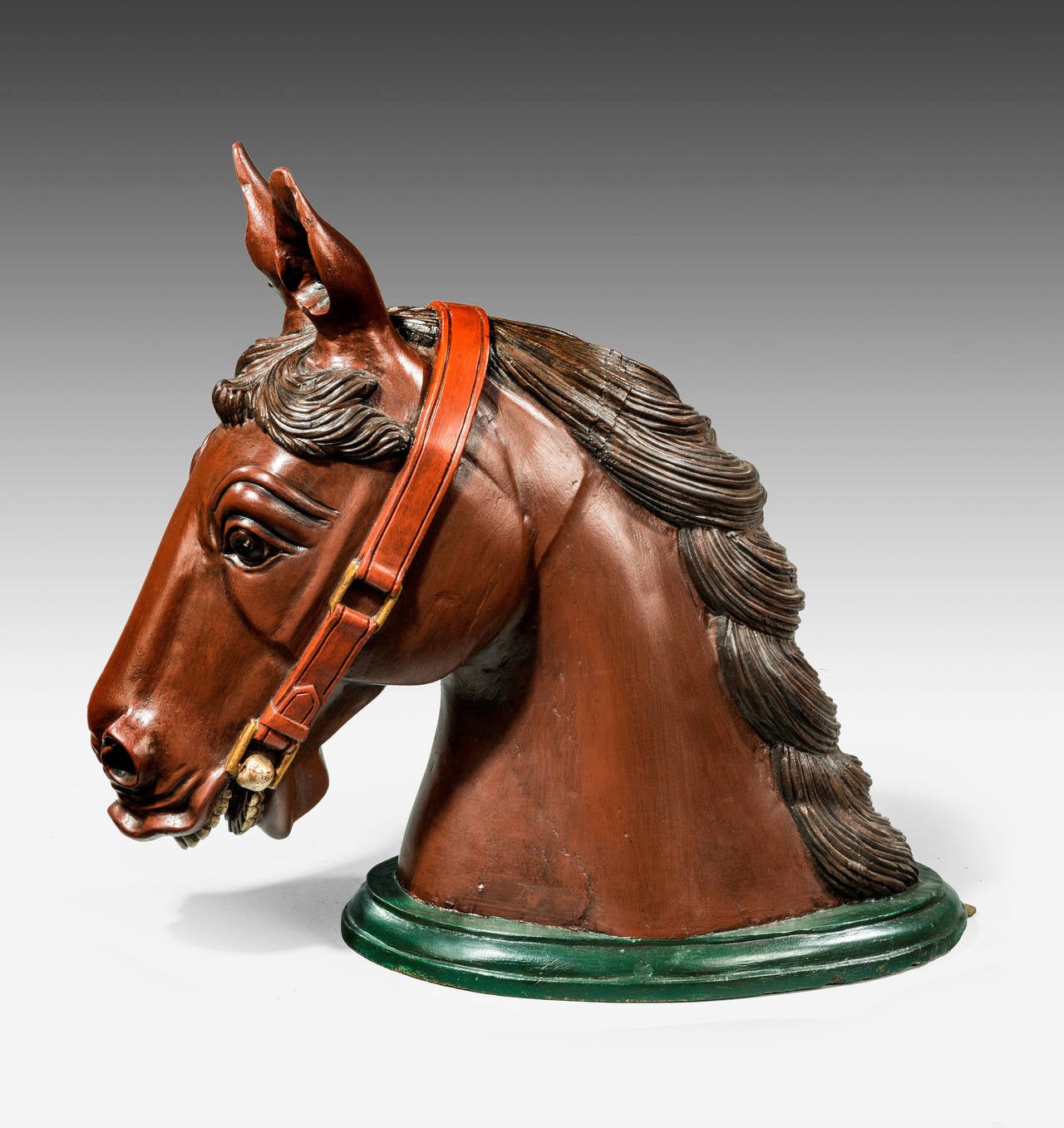 Early 20th Century Horse Head Mount In Excellent Condition In Peterborough, Northamptonshire