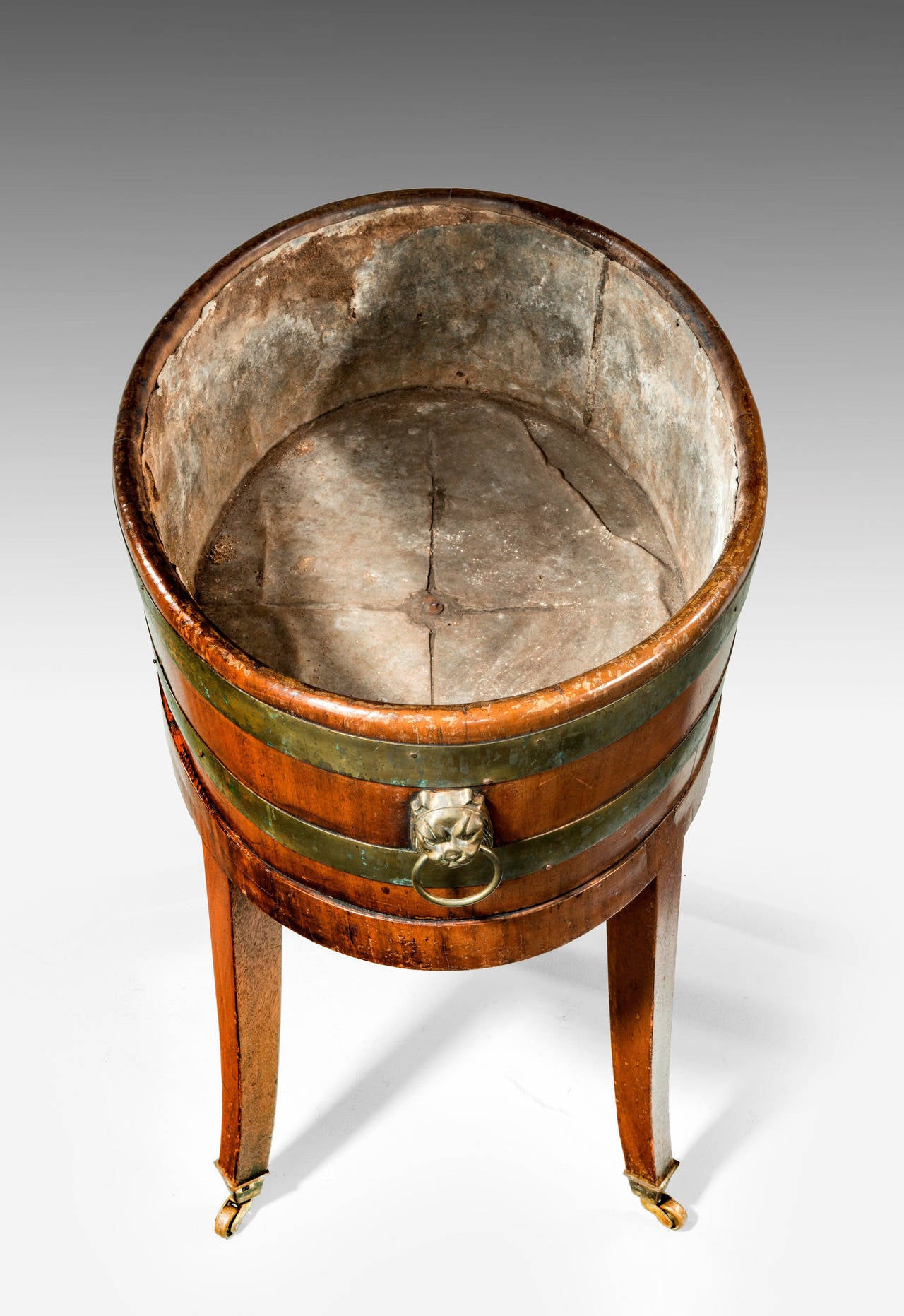 Late 19th Century Mahogany Champagne Cooler 2