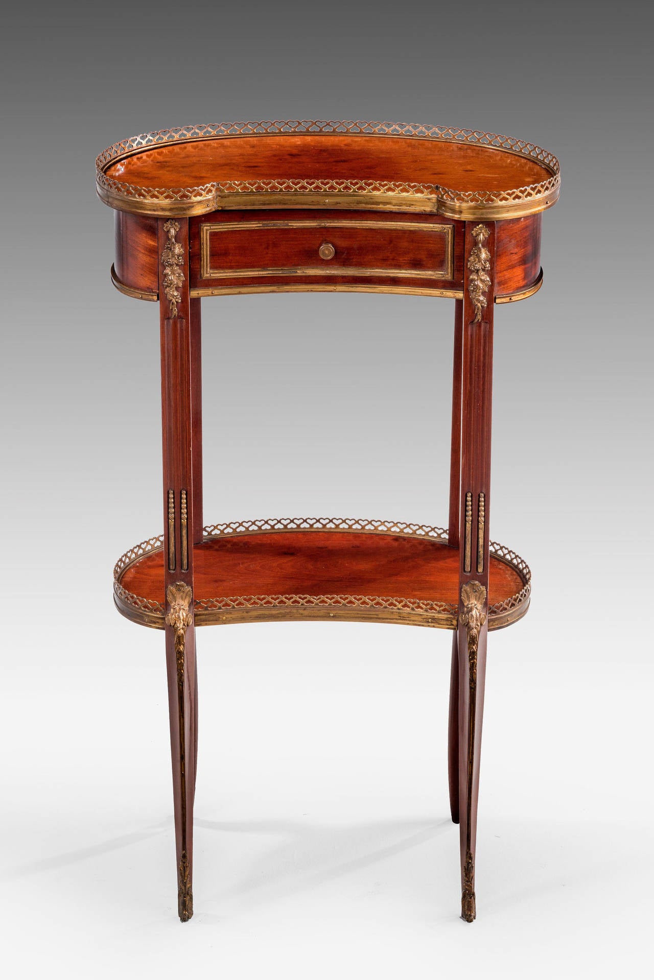 British Late 19th Century Mahogany Occasional Table