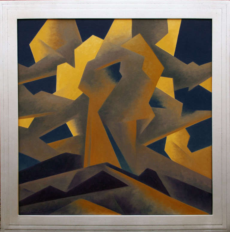 Custom signed Ed Mell frame. Framed size is 35.125