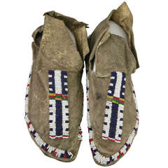 Arapaho Beaded Moccasins