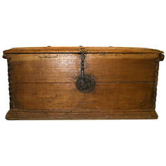 Antique Mexican Acorn Chest