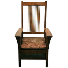 Antique Mission Chair