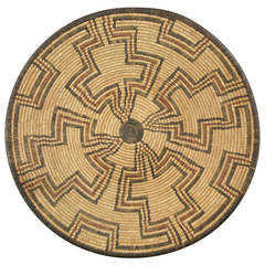 Antique Apache Polychrome Basket