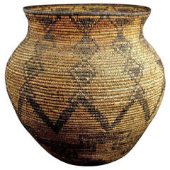 Antique Apache Olla Basket