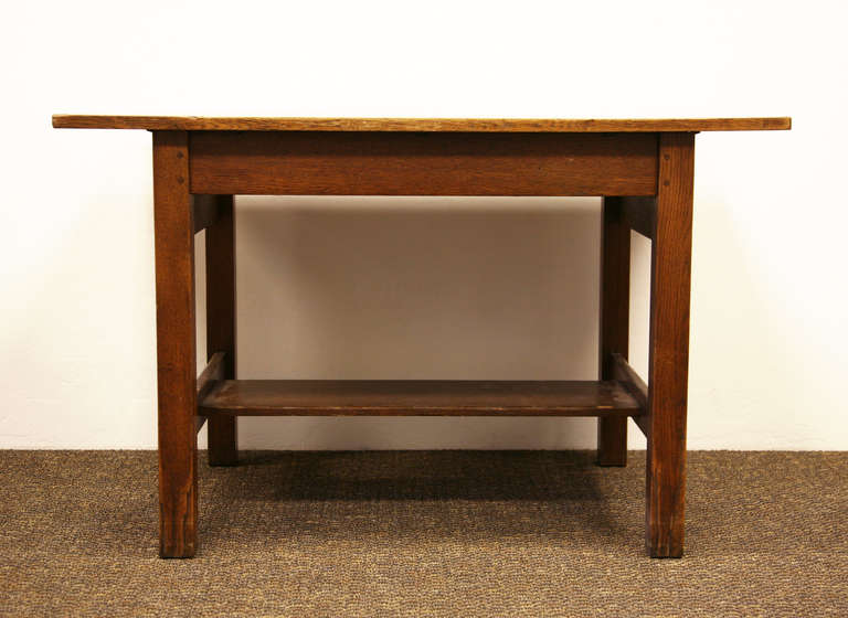 Gustav Stickley Library Table For Sale at 1stDibs