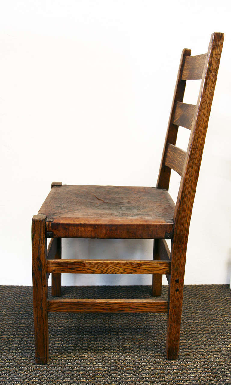American Gustav Stickley Chair For Sale