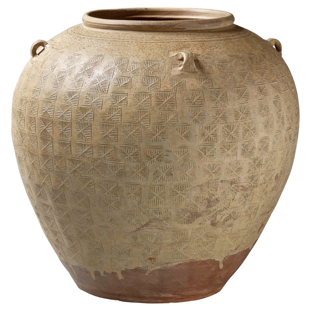 Glazed Pottery Jar For Sale