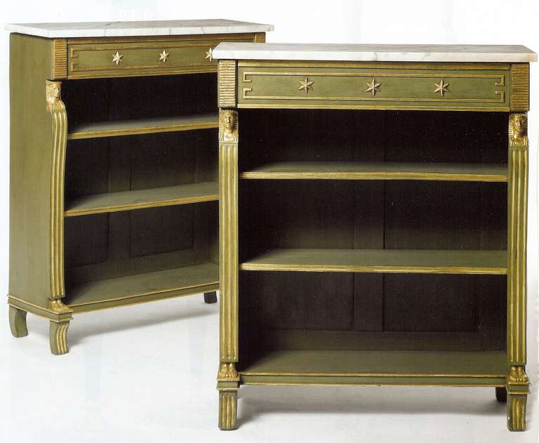 Pair of Regency Bookcases