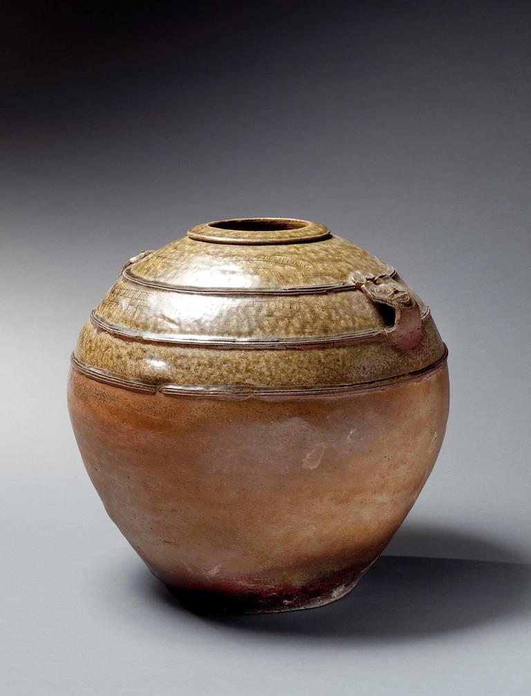 Ash Glazed Jar