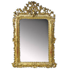 19th Century Majestic Mirror Elizabethan