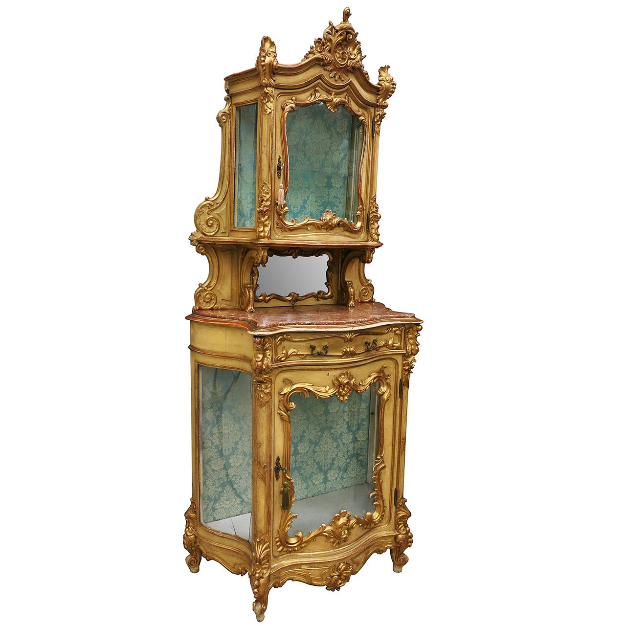 Rococo Style Cabinet For Sale