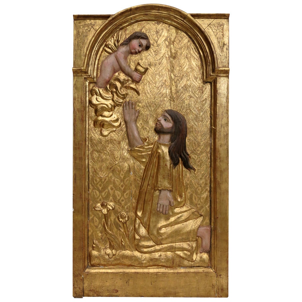 Relief Masterpiece "Father, Take This Chalice Away from Me" For Sale