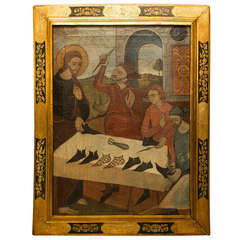 Painting "Christ Wearing His Feet"
