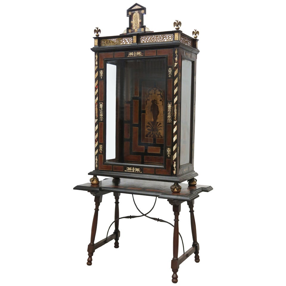 Extraordinary Neoclassical Cabinet For Sale