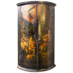 Magnificent Corner Cupboard, 16th Century