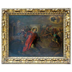 Painting "Martyrdom of St. Stephen,” 18th Century 10