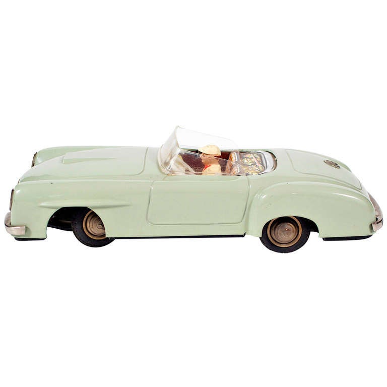 Mercedes Toy Car in Mint Condition 1950s at 1stdibs