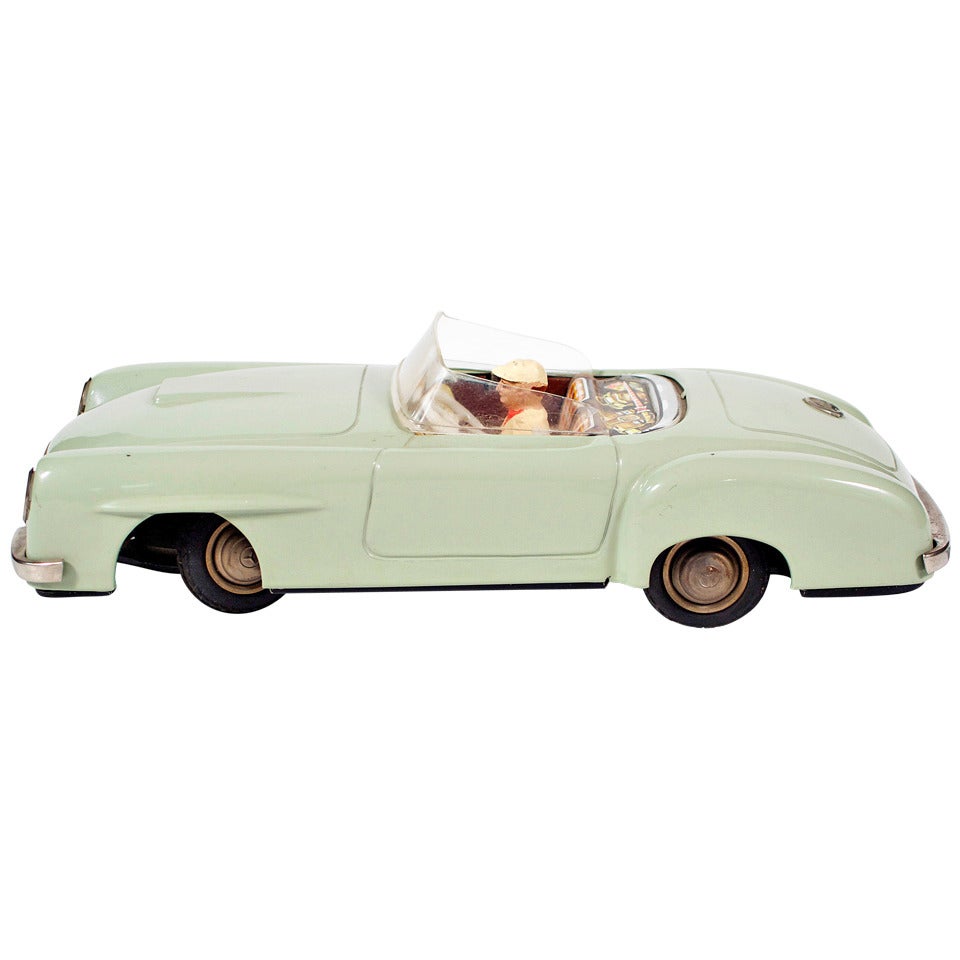 Mercedes Toy Car in Mint Condition 1950s For Sale