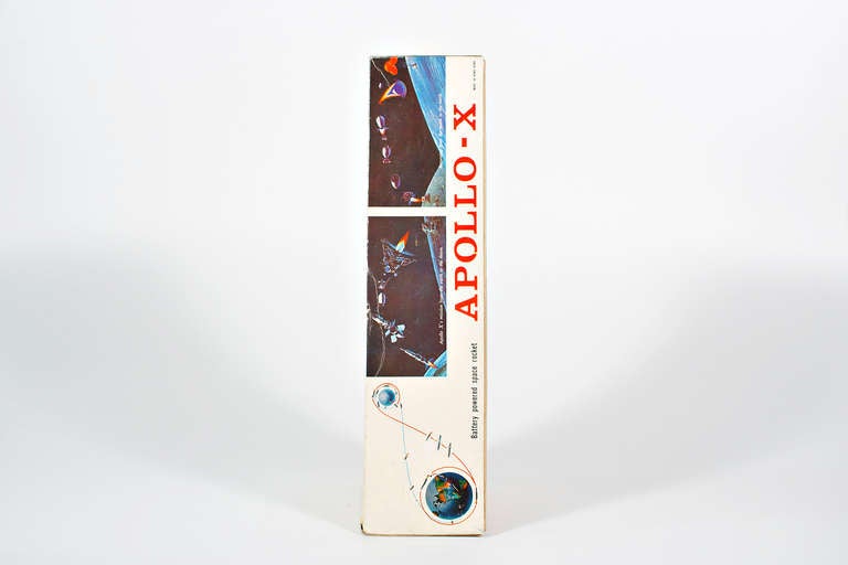 Mid-20th Century Apollo X Battery Powered Space Rocket, 1969 For Sale