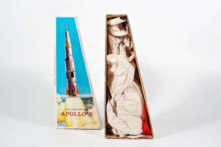 Apollo X Battery Powered Space Rocket, 1969 For Sale 1
