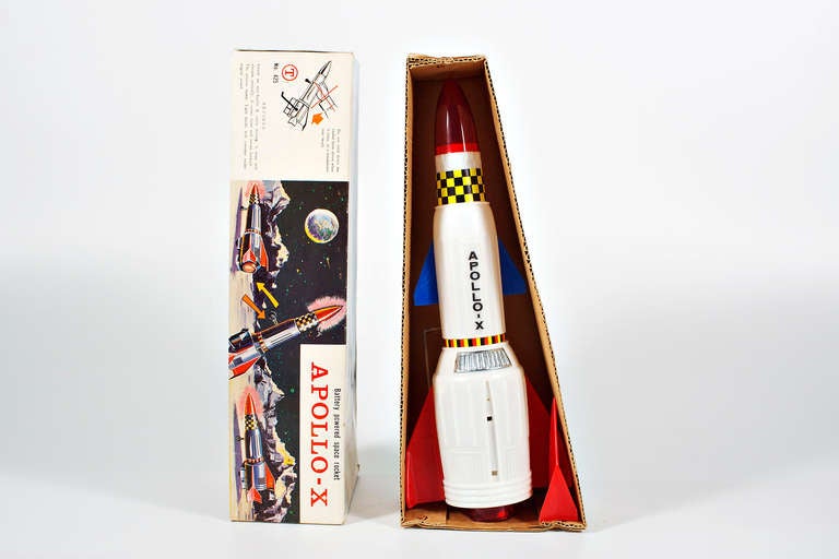 Apollo X Battery Powered Space Rocket, 1969 For Sale 2