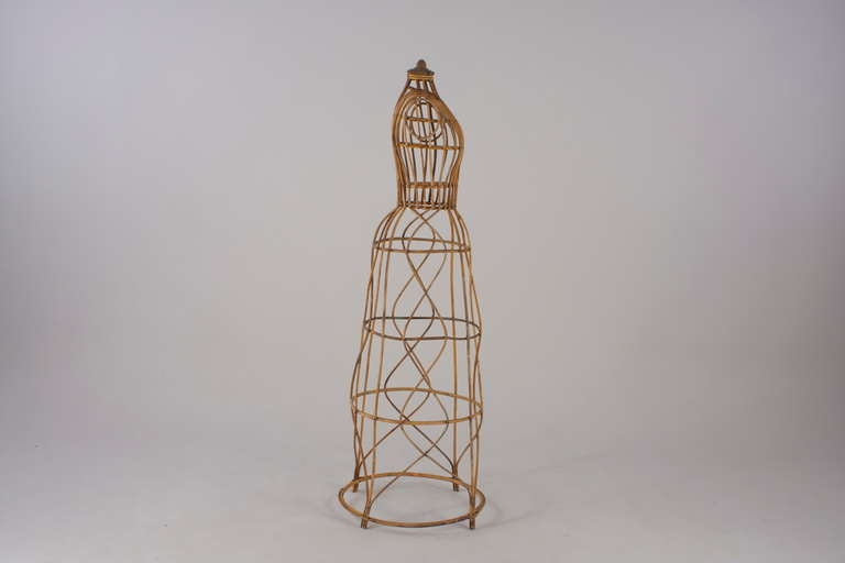 Old Bamboo Mannequin, 19th Century